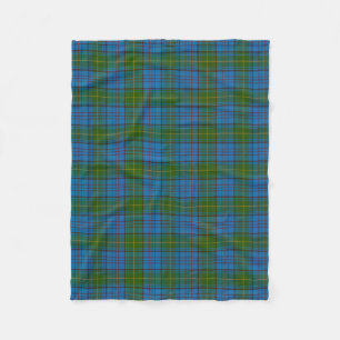 Couverture Polaire Tartan d'Irlandais du comté du Donegal