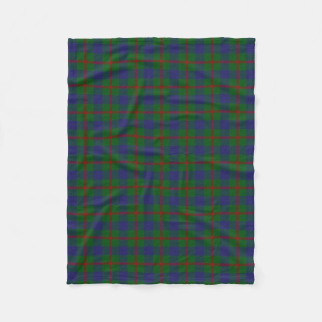 Couverture Polaire Tartan écossais de classique d'Agnew de clan (Devant)