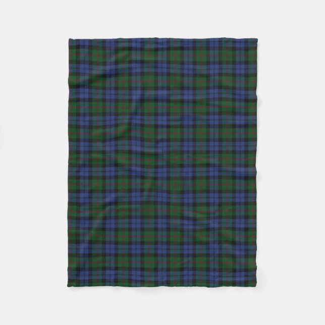 Couverture Polaire Tartan écossais de classique de Baird de clan (Devant)
