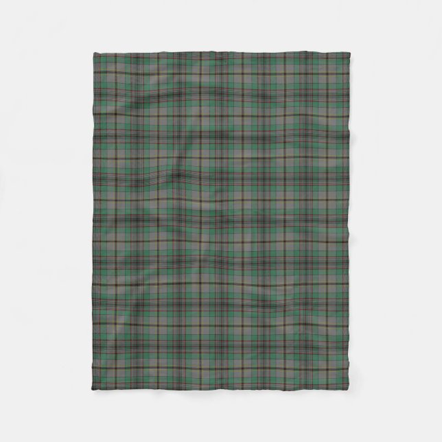 Couverture Polaire Tartan écossais de classique de Craig de clan (Devant)