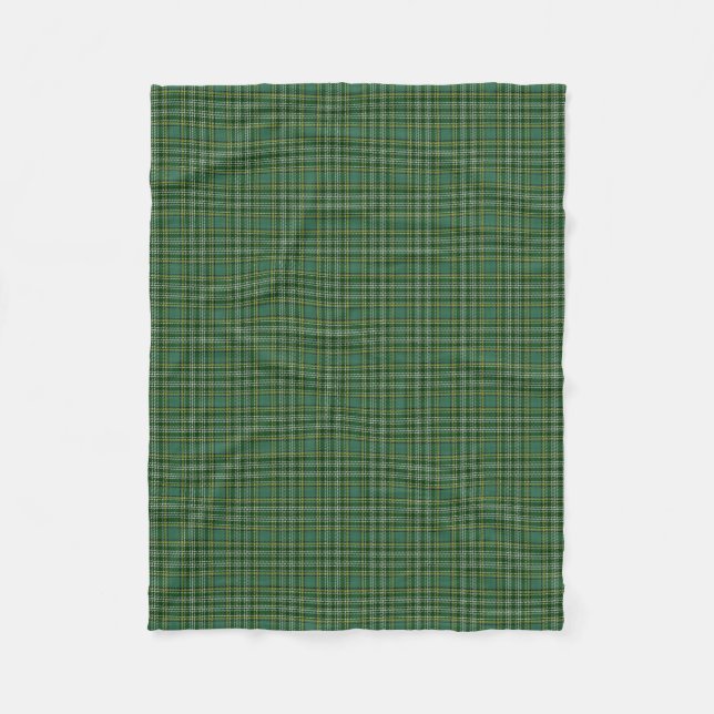 Couverture Polaire Tartan écossais de classique de Currie de clan (Devant)
