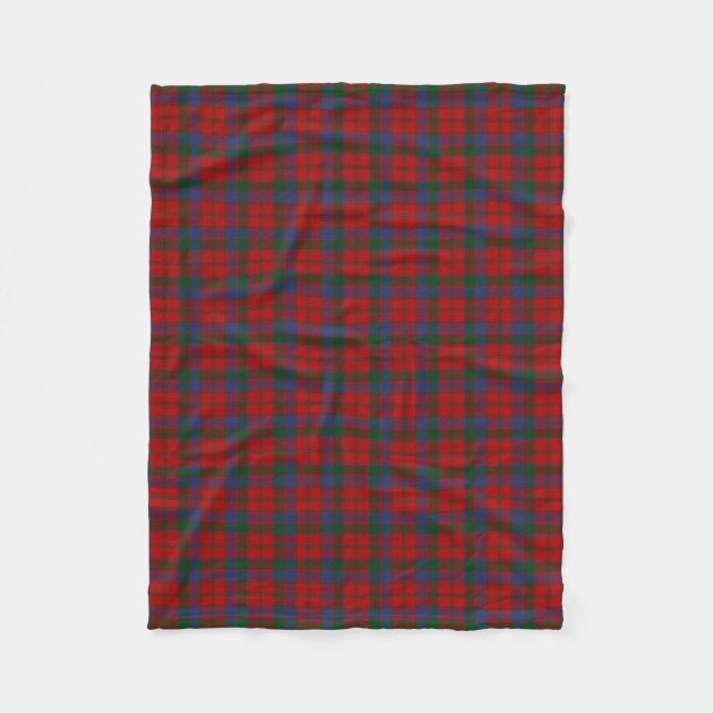 Couverture Polaire Tartan écossais de classique de Donnachaidh (Devant)