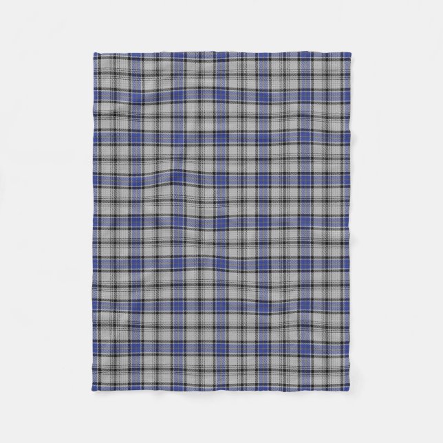 Couverture Polaire Tartan écossais de classique de Hannay de clan (Devant)