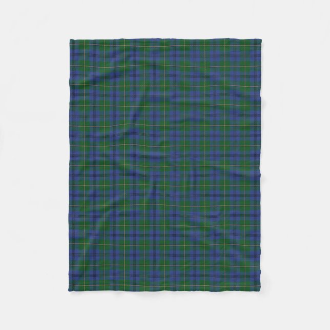 Couverture Polaire Tartan écossais de classique de Johnstone Johnston (Devant)
