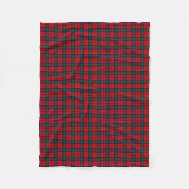 Couverture Polaire Tartan écossais de classique de Lindsay Lindsey de (Devant)