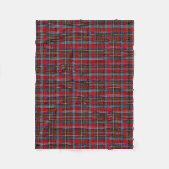 Couverture Polaire Tartan écossais de classique de MacBean MacBain de (Devant)