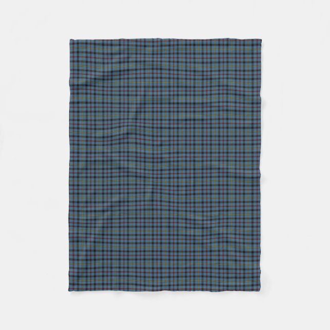 Couverture Polaire Tartan écossais de classique de MacCrimmon de clan (Devant)
