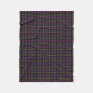 Couverture Polaire Tartan écossais de classique de MacLennan de clan