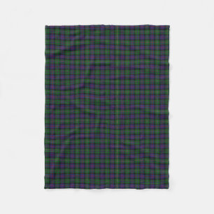 Couverture Polaire Tartan écossais de classique de Malcolm de clan