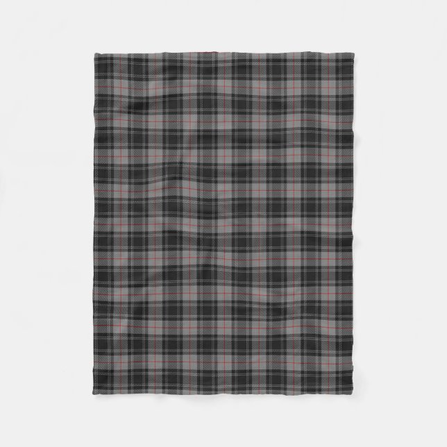 Couverture Polaire Tartan écossais de classique de Moffat de clan (Devant)