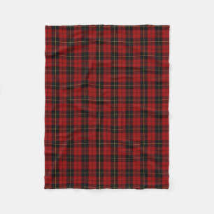 Couverture Polaire Tartan écossais de classique de Wallace de clan