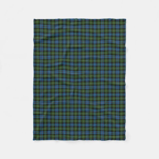 Couverture Polaire Tartan écossais de classique du Mackenzie de clan (Devant)