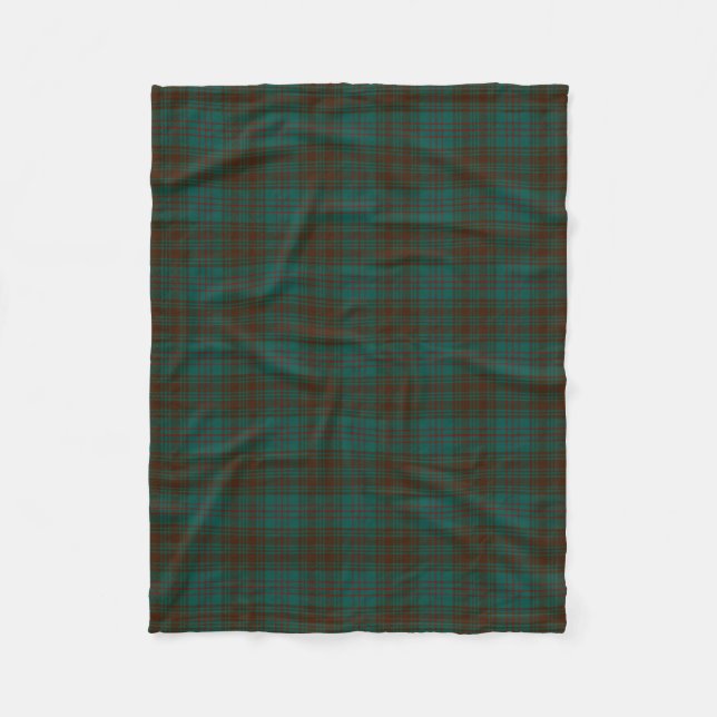 Couverture Polaire Tartan irlandais du comté de Dublin (Devant)