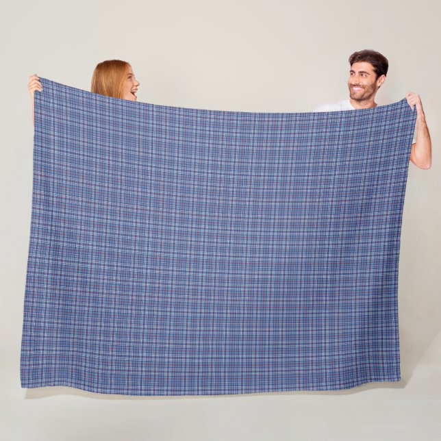 Couverture Polaire tartan officiel de l'Illinois (En situation)