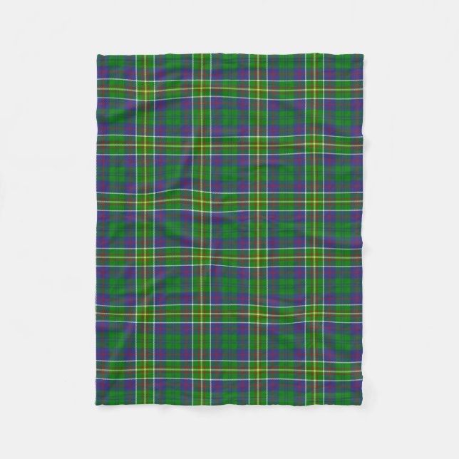 Couverture Polaire Tartan Plaid (Devant)