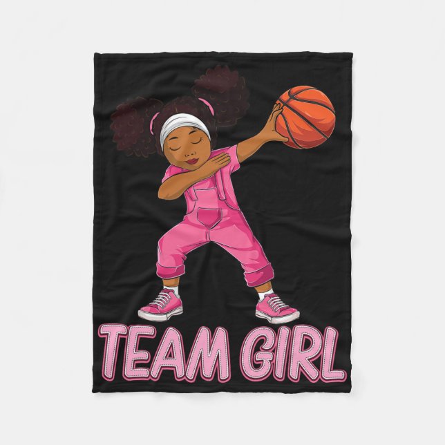 Couverture Polaire Team Girl Bysketbyll Bbyll Joueur (Devant)