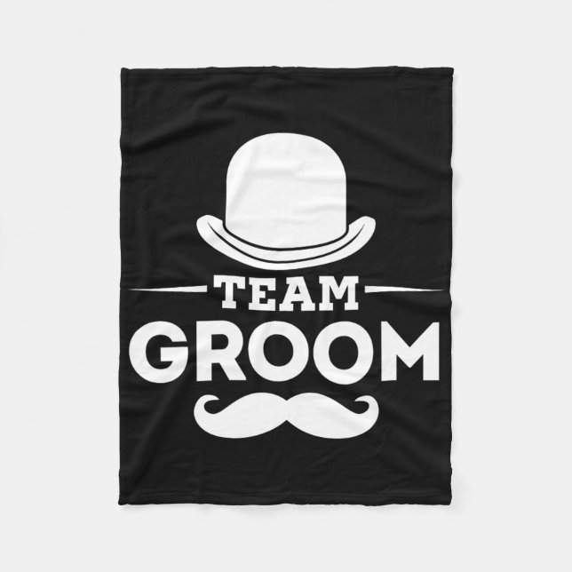 Couverture Polaire Team Groom Crew Party Grooms Bachelor (Devant)