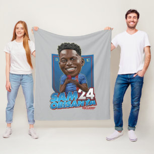 Couverture Polaire Ted Lasso   Sam Obisanya Bobblehead