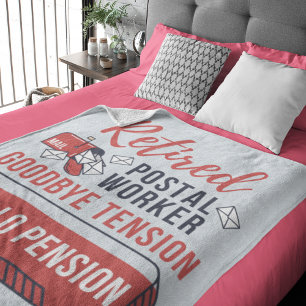 Couverture Polaire Tension d'adieu du travailleur postal à la retrait