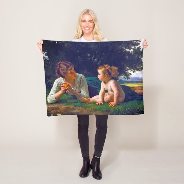 Couverture Polaire Tentation, Bouguereau (En situation)
