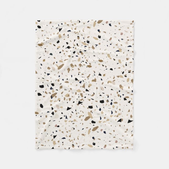 Couverture Polaire Terrazzo Motif I (Devant)