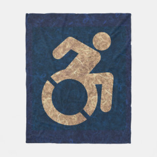 Couverture Polaire Texte Handicapé