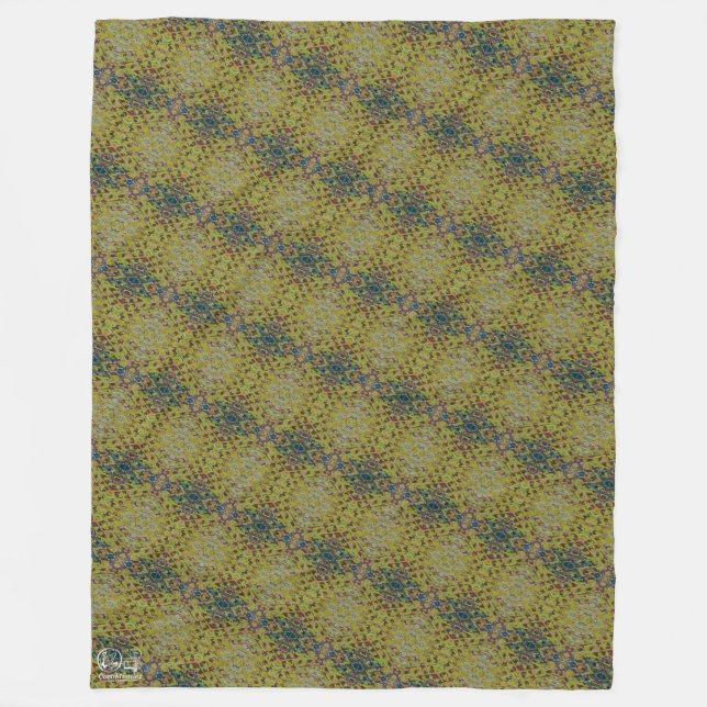 Couverture Polaire Textura #5 de la obra Piña. SERIE (Devant)