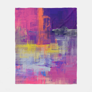 Couverture Polaire texture Abstraite. 2d illustration. Main expressiv