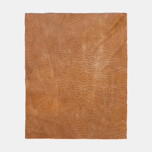 Couverture Polaire Texture en cuir antique, TANcuir, texture, dos (Devant)