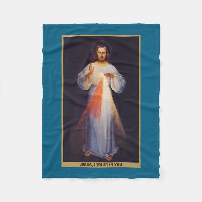 Couverture Polaire The Divine Mercy Shirt Premium  (Devant)