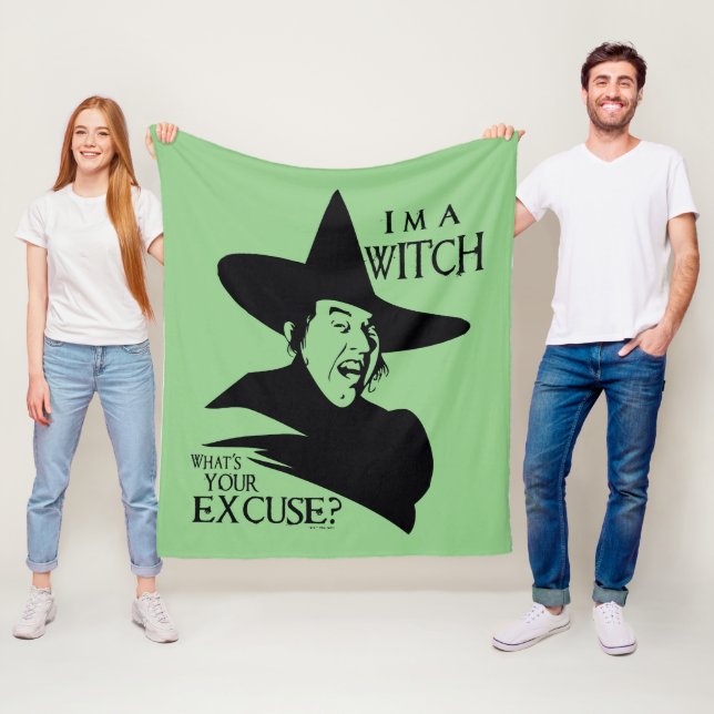 Couverture Polaire The Wizard Of Oz™ | I'm A Witch (En situation)