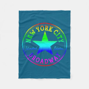 Couverture Polaire Théâtre Broadway de la ville de New York Nyc États