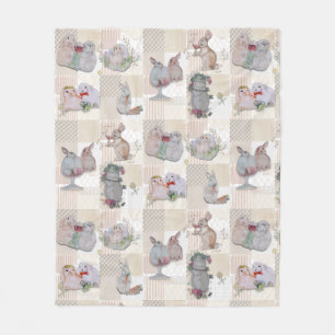 Couverture Polaire Thème Pipa & Marlow