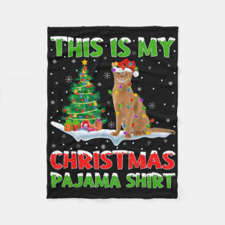 Couverture Polaire This Is My Christmas Pajama Shirt Christmas 