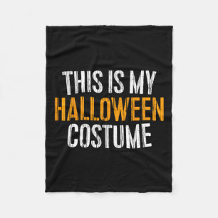 Couverture Polaire This Is My Halloween Costume