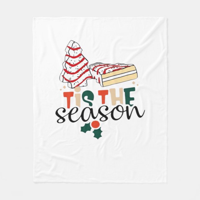Couverture Polaire This Is The Season Christmas (Devant)