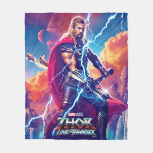 Couverture Polaire Thor on Mountain Top