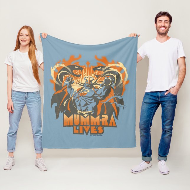 Couverture Polaire ThunderCats | Mumm-Ra Vit (En situation)