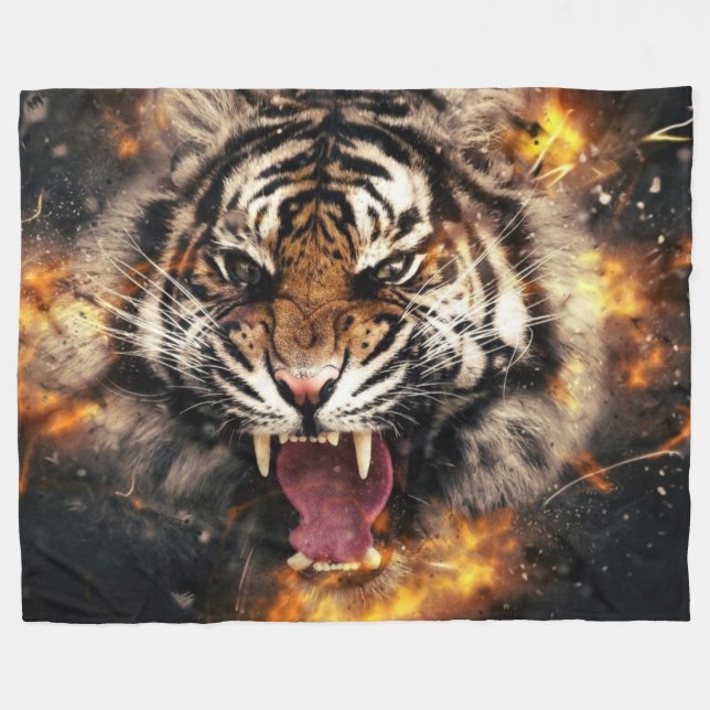 COUVERTURE POLAIRE TIGER D'INCENDIE (Devant (Horizontal))