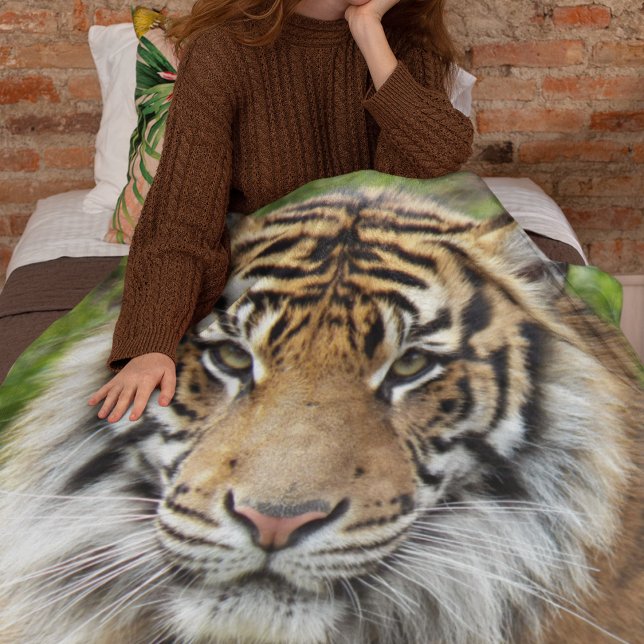 Couverture Polaire Tigre de Sumatran (In Situ Bed)