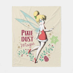 Couverture Polaire Tinker Bell Magie Vintage Pixie Dust