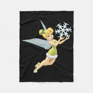 Couverture Polaire Tinkerbell   Christmas Snowflake