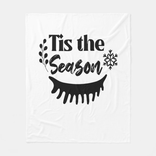 Couverture Polaire Tis The Season Classic Aesthetic Casual (Devant)