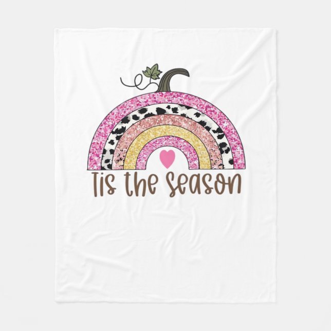 Couverture Polaire Tis The Season Classic Trendy Quote (Devant)