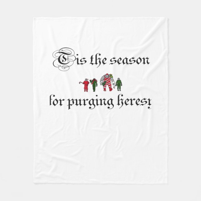Couverture Polaire Tis The Season For Purging Heresy (Devant)