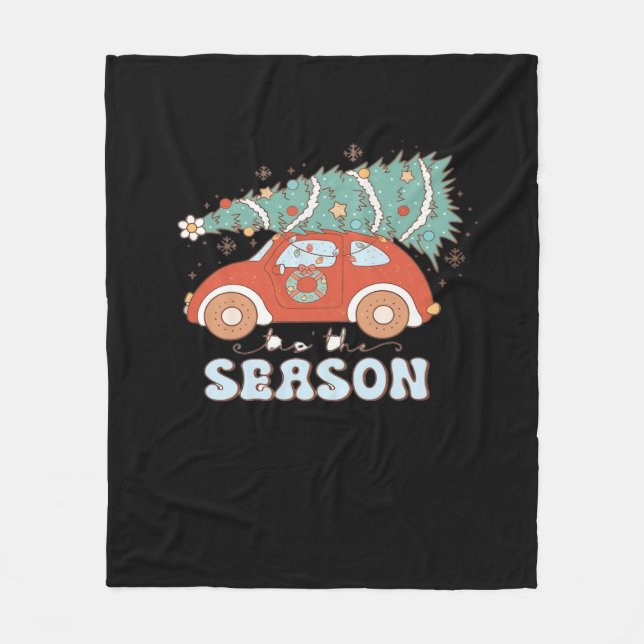 Couverture Polaire Tis The Season Minimal Clean (Devant)
