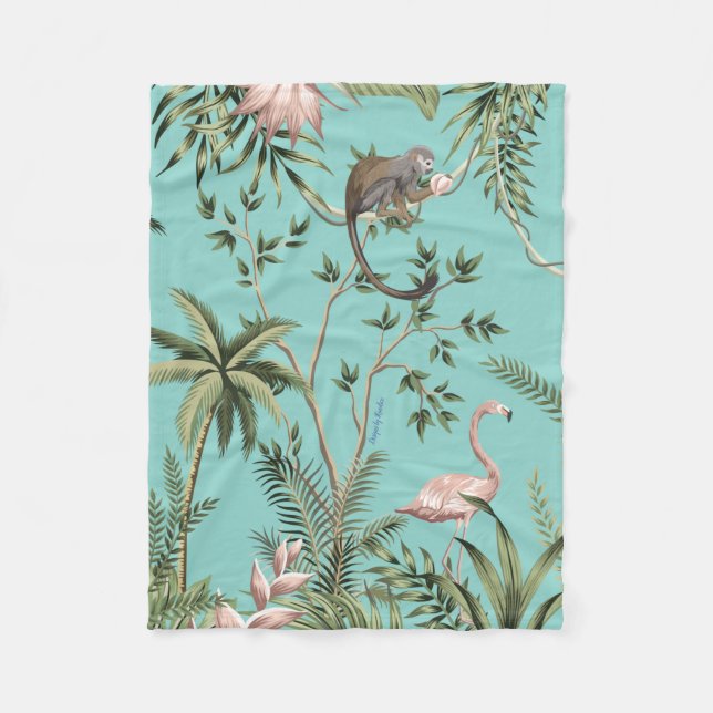 Couverture Polaire Toile Poster de animal française (Devant)