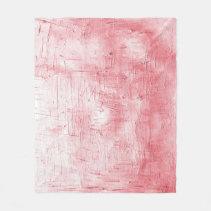 Couverture Polaire Toile rouge métallique : Elégance de la brosse.