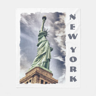 Couverture Polaire Toison de la Statue de la Liberté