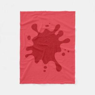 Couverture Polaire Tomate Rouge - Cuve de la Flotte personnalisable